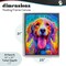 Stupell Industries Dog Is Love Swirled Pattern Floating Frame, design by Dean Russo- Evolution Collection